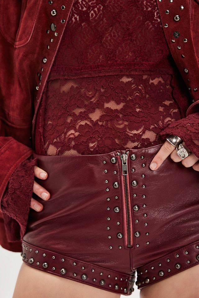 Understated Leather Gina Shorts #1