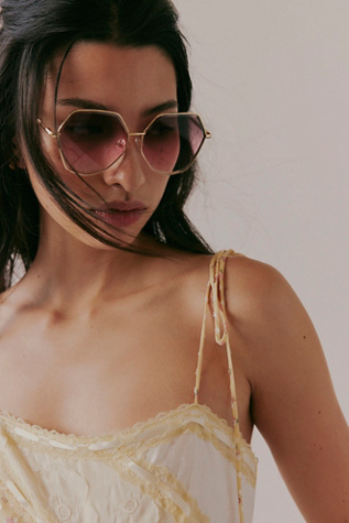 Jolene Oversized Round Sunglasses