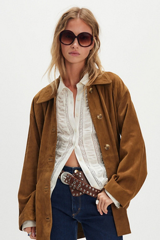 Maggie May Oversized Round Sunglasses