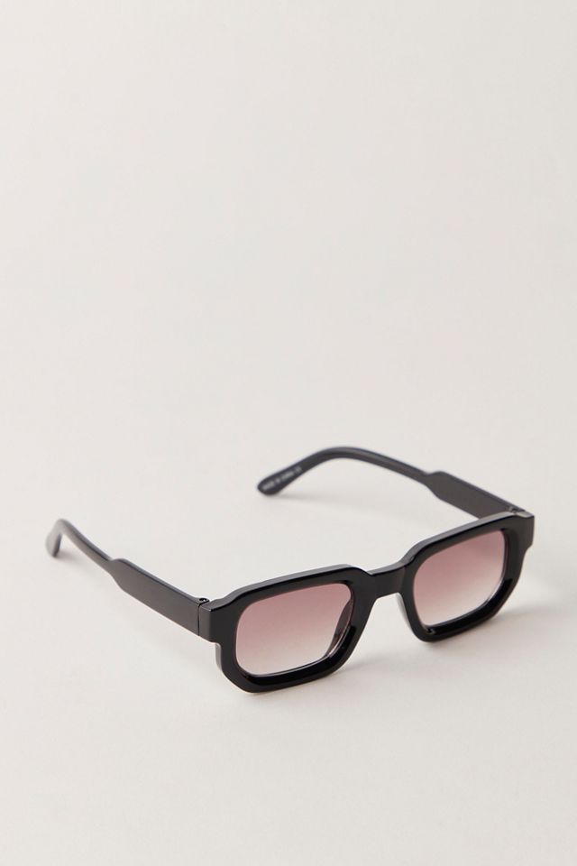 Two Of Us Retro Rectangle Sunglasses #2