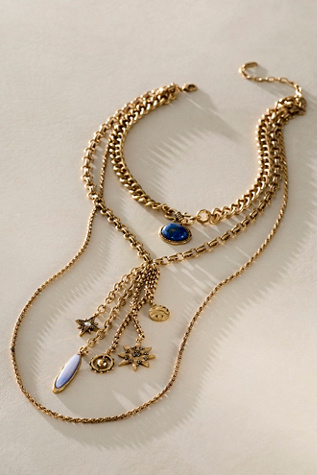 Tate Layer Necklace by Free People in Gold