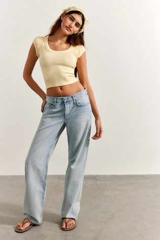 AGOLDE Low-Rise Loose Jeans