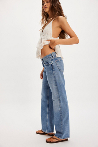 AGOLDE Low-Rise Loose Jeans