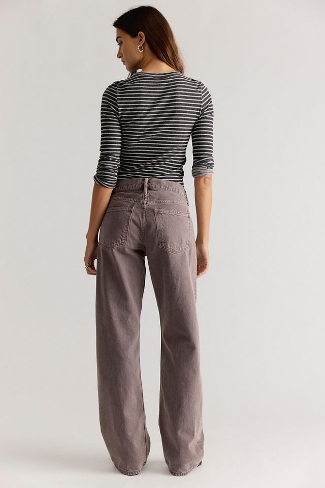 AGOLDE Low-Rise Loose Jeans #1