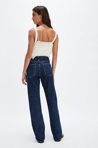 AGOLDE Low-Rise Slim Jeans product page