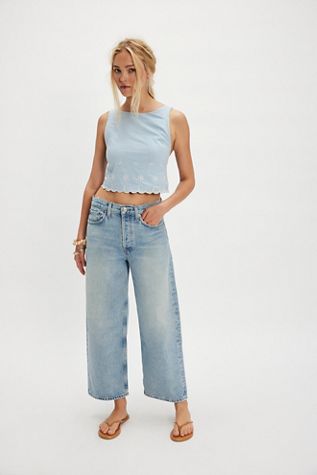 AGOLDE Luna Pieced Jeans | Free People