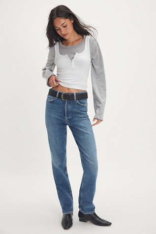 AGOLDE 90s Pinch Waist Long Jeans product page