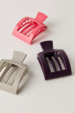Clip Carré Plat Moyen Teleties