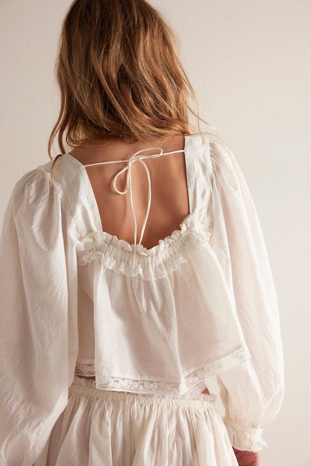 For Love & Lemons Venetia Sleep Top #1