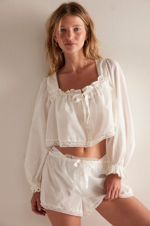 For Love & Lemons Venetia Sleep Top #2
