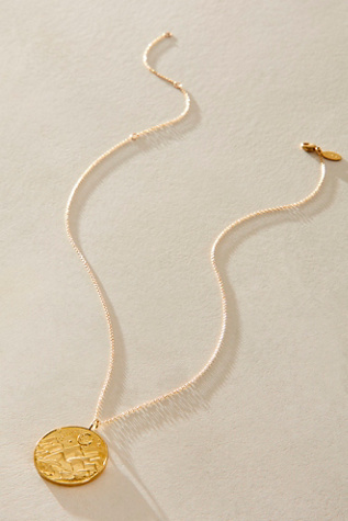 Studio Grun Nature Signs Necklace at Free People in Yellow