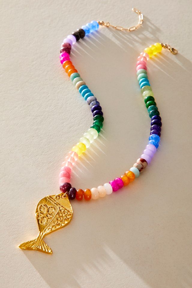 ALV Rainbow Fish Necklace #1