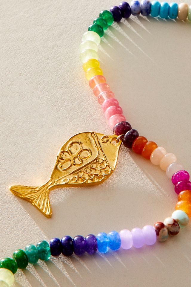 ALV Rainbow Fish Necklace #2