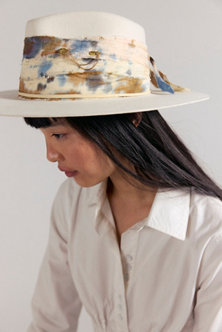 Freya Begonia Hat at Free People in White, Size: M