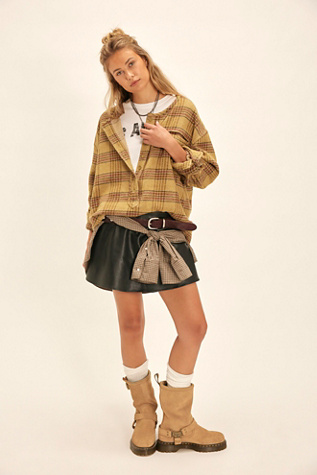 Paradise Found Vegan Skort by We The Free at Free People in Black, Size: Medium