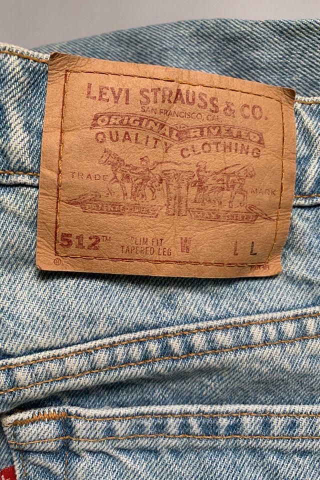 Vintage Levi's Light Wash 512 Denim Jeans Selected by SharpLilTeeth #1