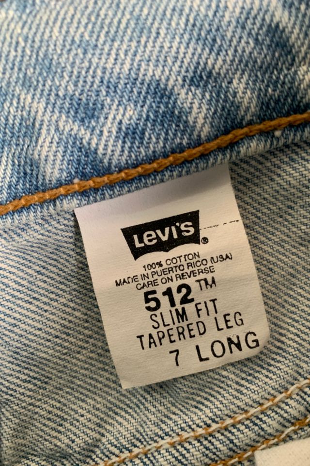 Vintage Levi's Light Wash 512 Denim Jeans Selected by SharpLilTeeth #3