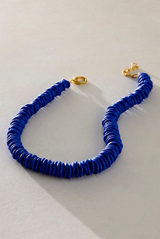 ALV Gill Disc Semiprecious Necklace