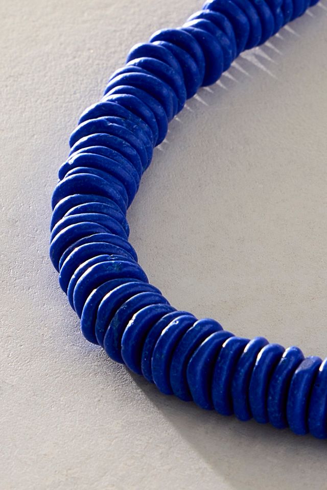 ALV Gill Disc Semiprecious Necklace #1