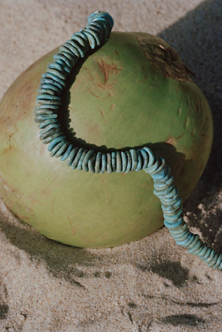 ALV Gill Disc Semiprecious Necklace