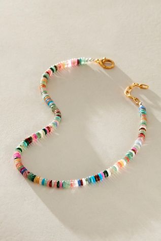 ALV Anguilla Semiprecious Stone Necklace