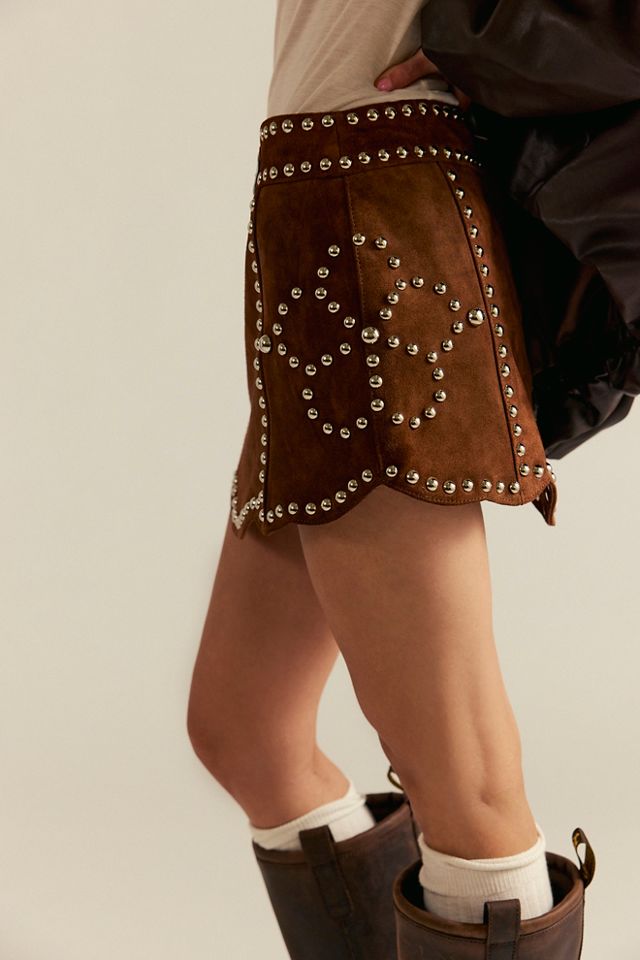 Understated Leather Crazy Life Skirt #2