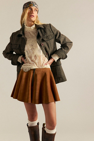 Jupe Sugar High en Understated Leather