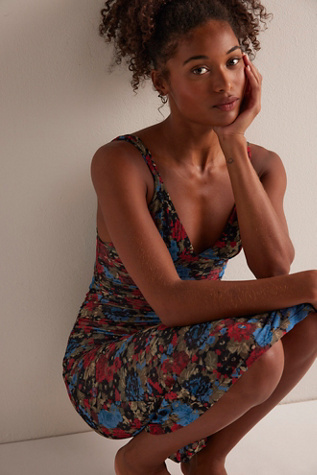 Nuisette en maille imprimée Long Live