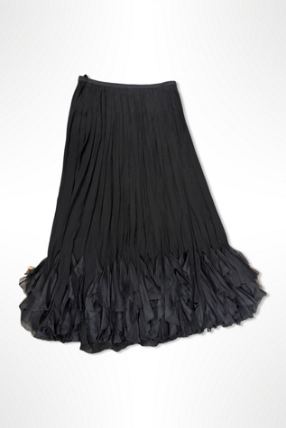 1990s Silk Petal Skirt Selected By Ritual Vintage