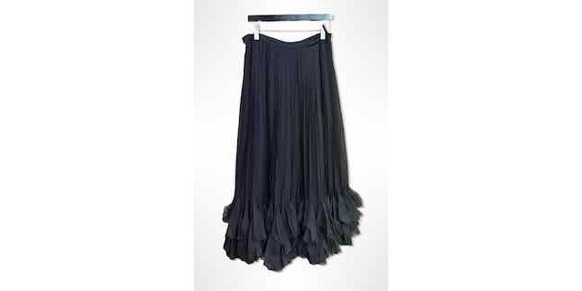 1990s Silk Petal Skirt Selected By Ritual Vintage #1