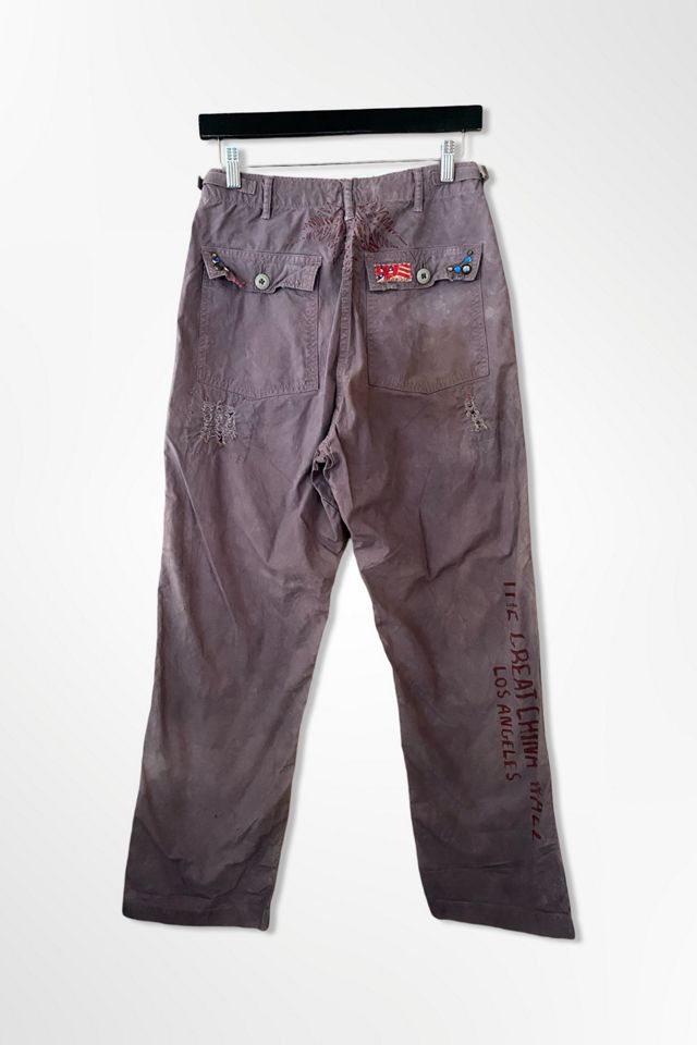 Y2K Rare Jeweled Cargo Pants Selected By Ritual Vintage #1