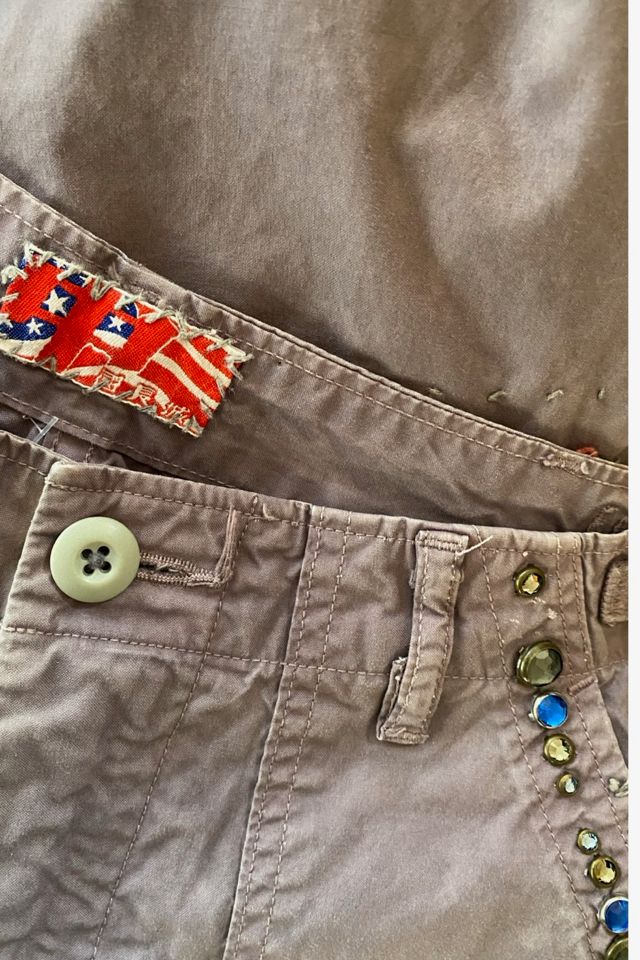 Y2K Rare Jeweled Cargo Pants Selected By Ritual Vintage #3