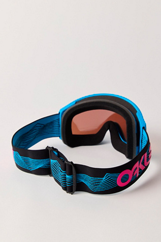 Женские солнцезащитные очки Oakley Flight Tracker Ski Goggles, цвет: Синий — фото 2