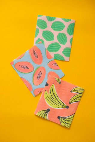 Supra Endura Fruits Swedish Dishcloths at Free People, Size: S