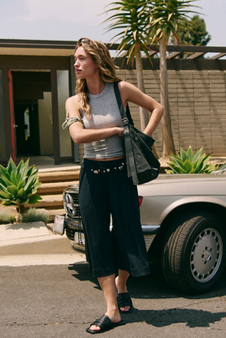 Good Feels Culottes by free-est at Free People in Black, Size: XL