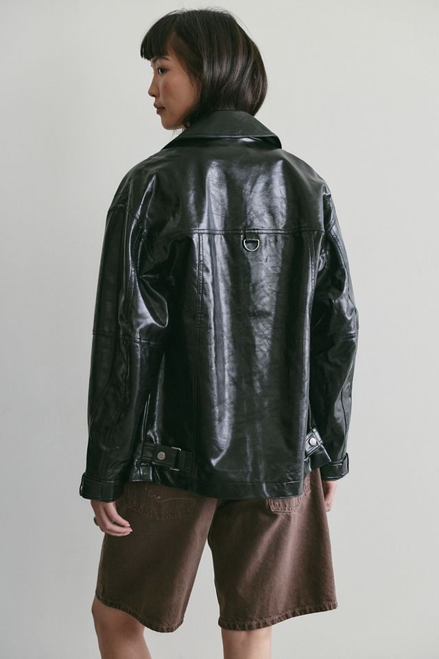 We The Free Sloane Vegan Leather Jacket | Free People