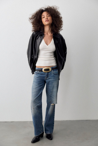 We The Free Sloane Vegan Leather Jacket by Free People