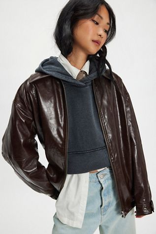 We The Free Sloane Vegan Leather Jacket