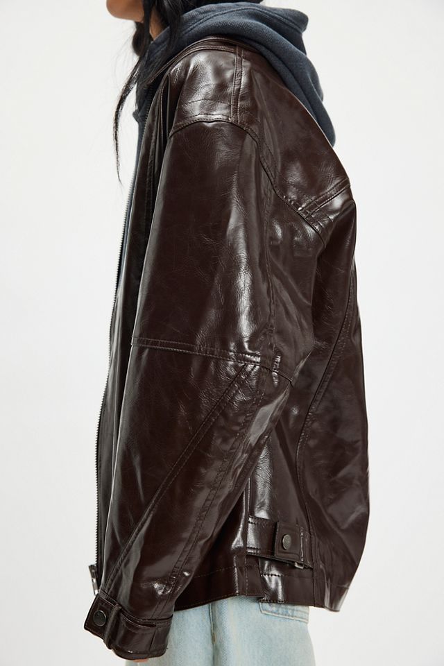 Veste en cuir végétalien Sloane We The Free #3