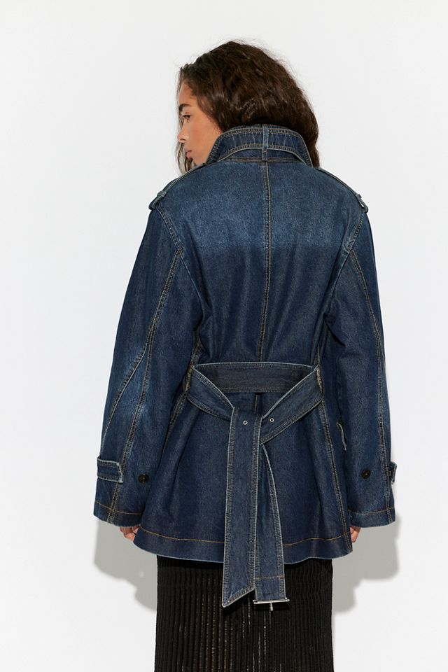 Closed Short Denim Trench #1
