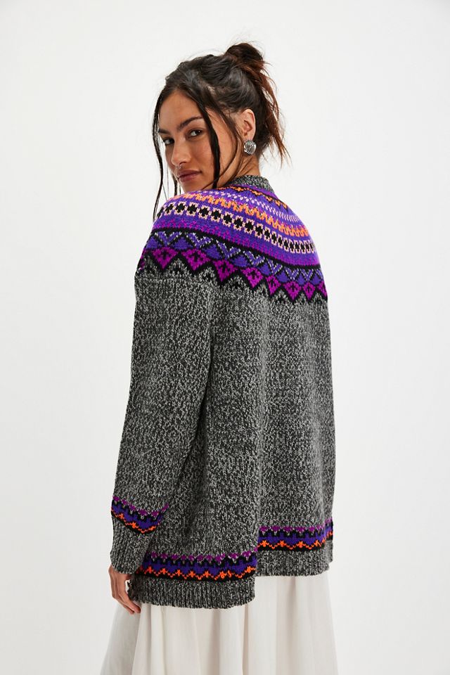 Anna Sui Fair Isle Cardigan #1