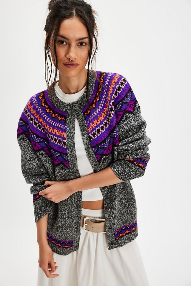 Anna Sui Fair Isle Cardigan #2