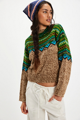 Anna Sui Fair Isle Pullover