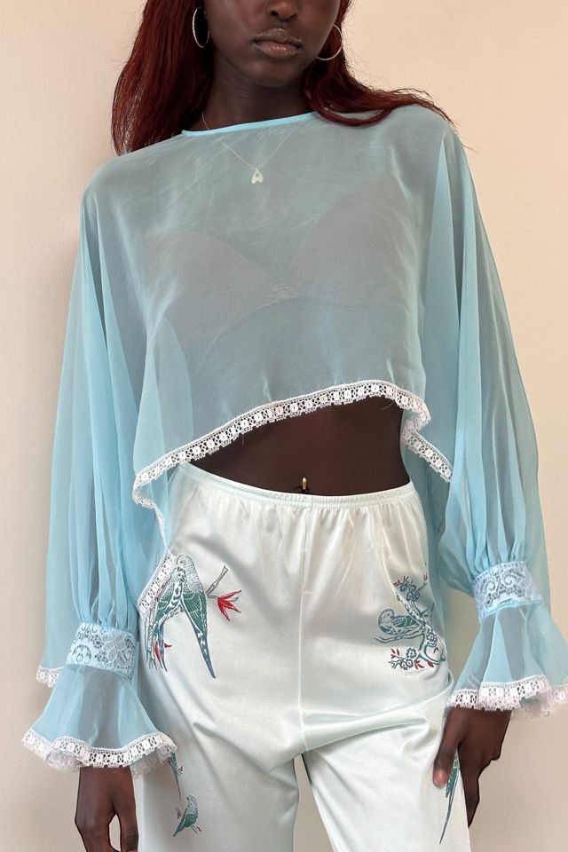 Vintage 1980's  Love Birds Lounge Pants Selected By Afterlife Boutique #2