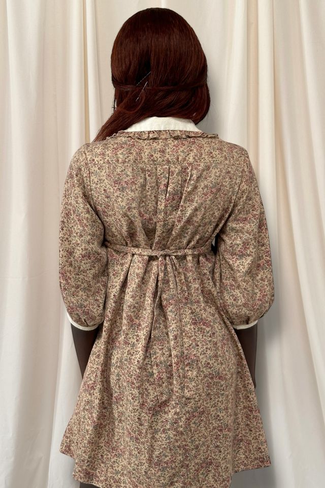Vintage 1970's Young Edwardian Label Floral Calico Dress Selected By Afterlife Boutique #3