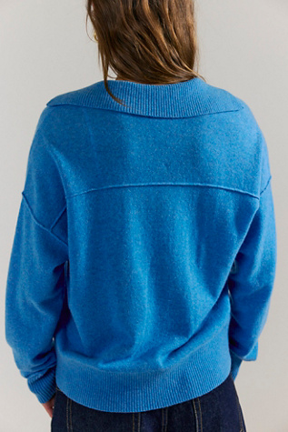 Eloura Cashmere Henley Sweater
