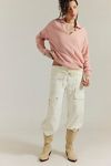 Eloura Cashmere Henley Sweater
