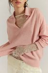 Eloura Cashmere Henley Sweater