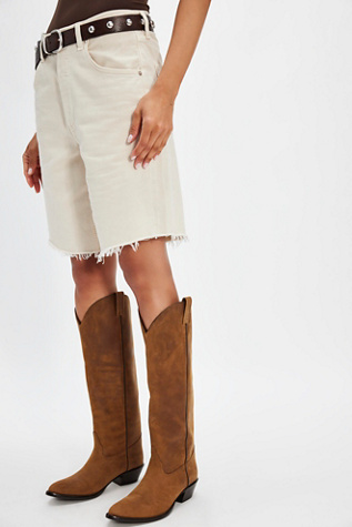 Harmonica Western Boots by Jeffrey Campbell at Free People in Light Brown, Size: US 8.5