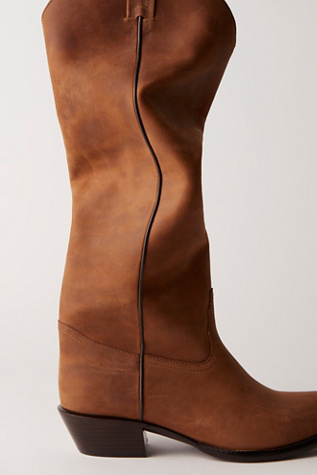 Harmonica Western Boots by Jeffrey Campbell at Free People in Brown, Size: US 8
